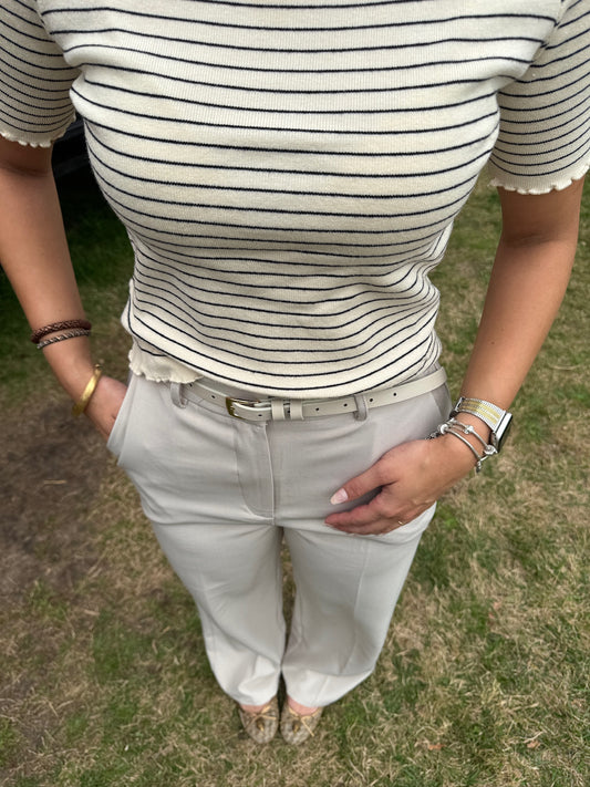 Lilo-Loiz The Aurélia Beige Pantalon